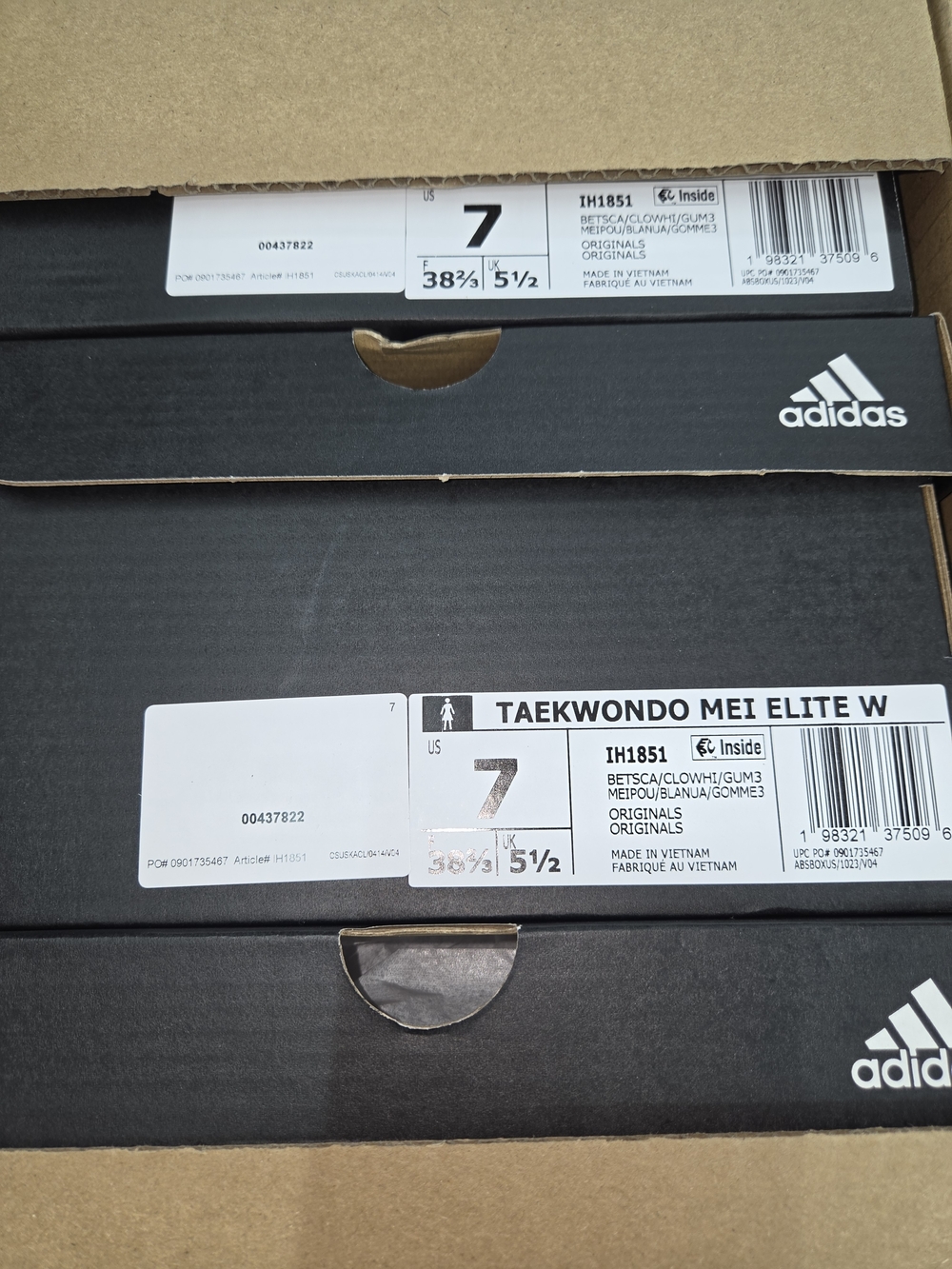 **SALE!! Adidas TAEKWONDO MEI ELITE Womens Better Scarlet Gum 2026 🔥 Nib Rare - Picture 10 of 13